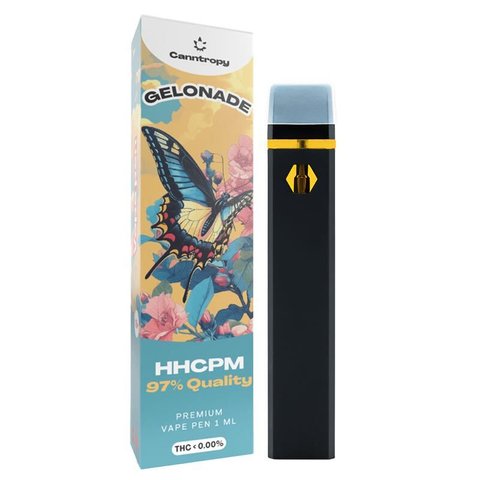 Canntropy HHCPM Vape Pen Gelonade, HHCPM 97% якості, 1 мл 8594216917983 фото