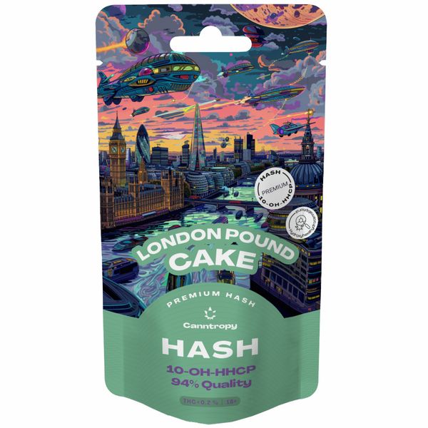 Canntropy 10-OH-HHCP Hash London Pound Cake, 10-OH-HHCP 94% якості, 1 г 8594216916887 фото