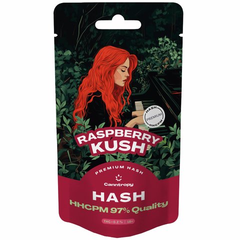 Canntropy HHCPM Hash Raspberry Kush, HHCPM 97% якості, 1г 8594216917921 фото