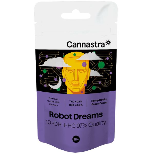 Cannastra 10-OH-HHC Flower Robot Dreams 97% якість, 1 г 8594213733975 фото