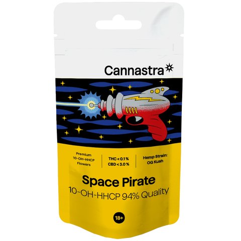 Cannastra 10-OH-HHCP Flower Space Pirate 94% якість, 1 г 8594213733883 фото