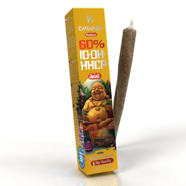 CanaPuff 10-OH-HHCP Preroll Laughing Buddha, 10-OH-HHCP 60 %, 2 г CAPU10OHHHCPPLB60 фото